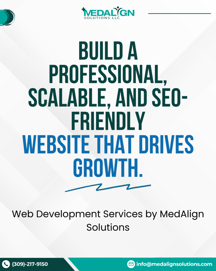 Empower your healthcare business in 2025 with MedAlign Solutions’ conversion-optimized website and digital marketing services.