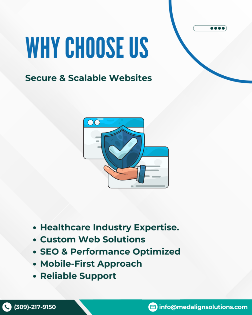 Empower your healthcare business in 2025 with MedAlign Solutions’ conversion-optimized website and digital marketing services.